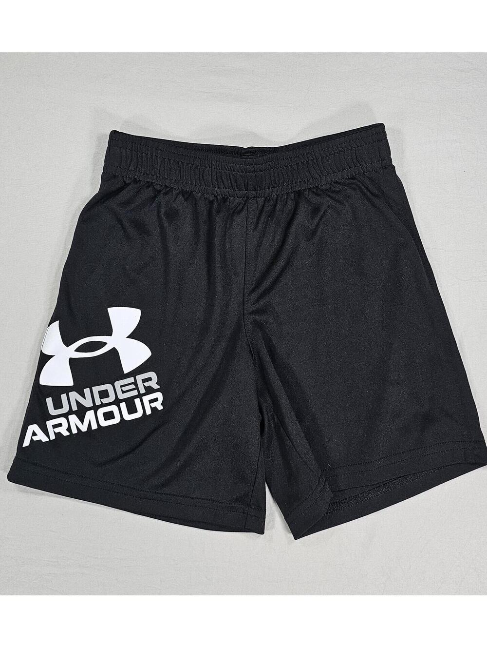 Boy's Under Armour Black Athletic Shorts